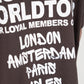 T-shirt World Tour