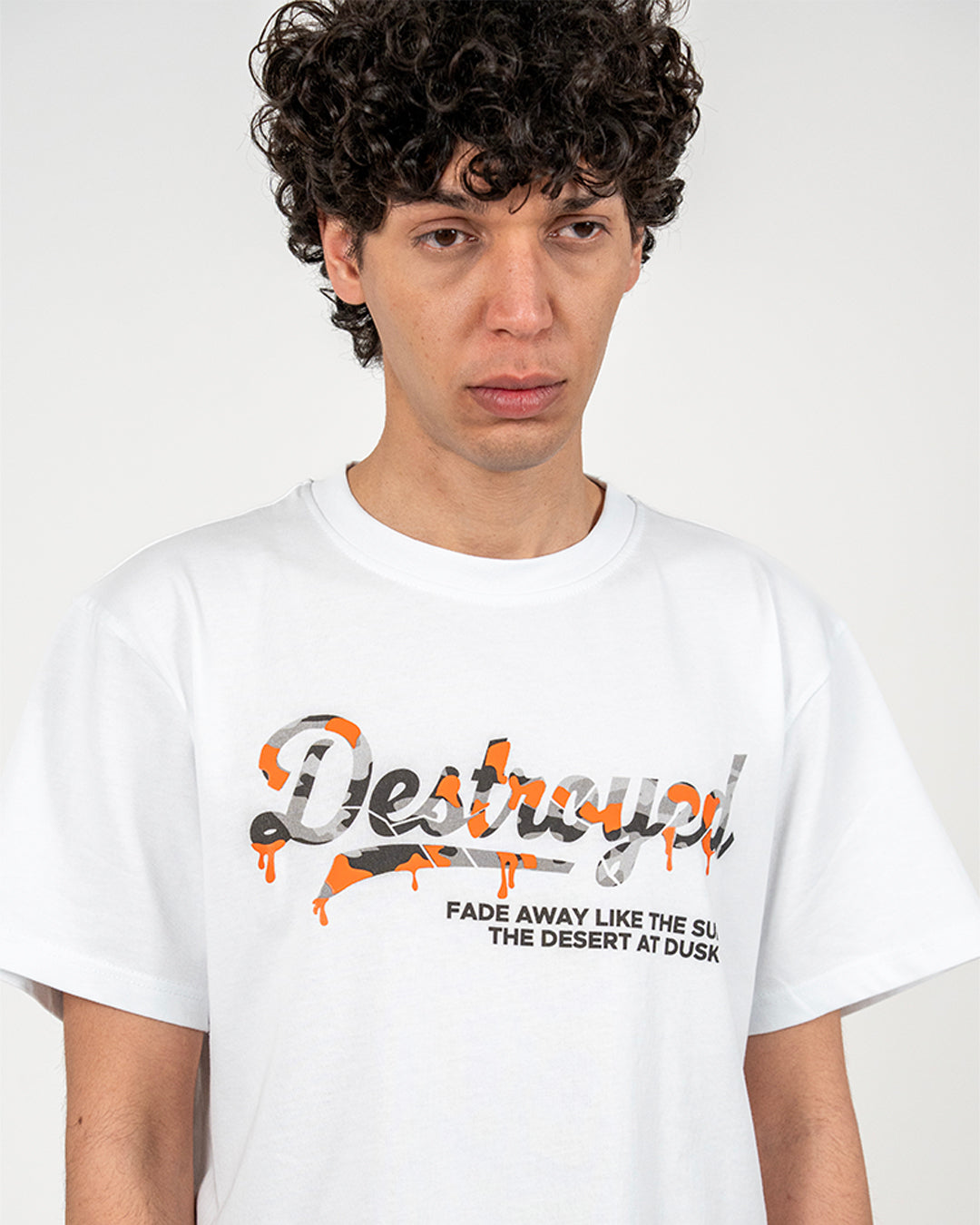 T-shirt Camo Orange