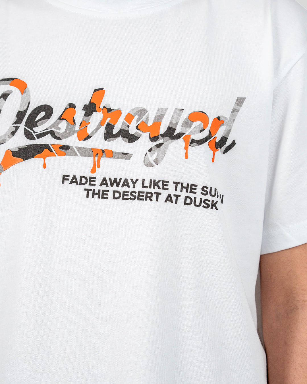 T-shirt Camo Orange