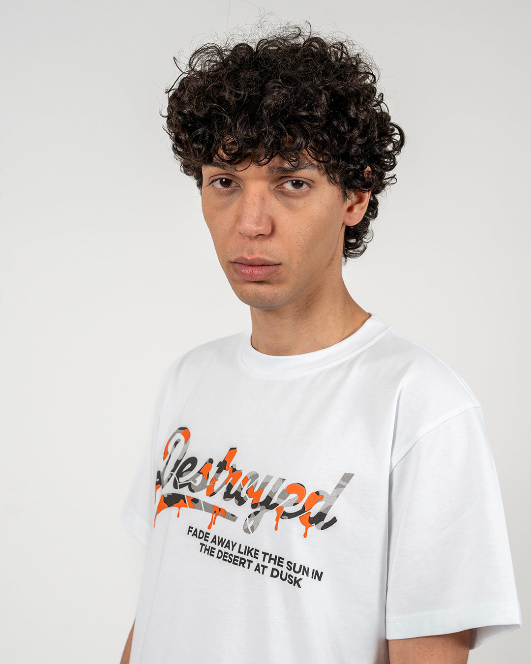 T-shirt Camo Orange