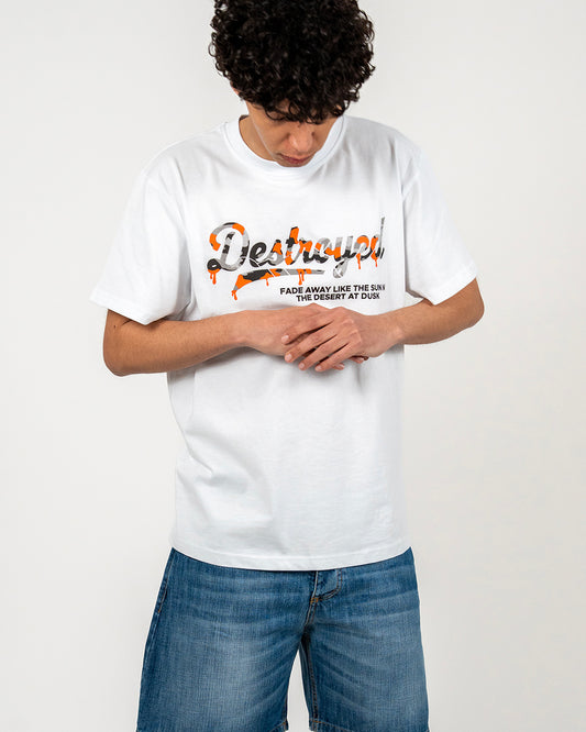 T-shirt Camo Orange