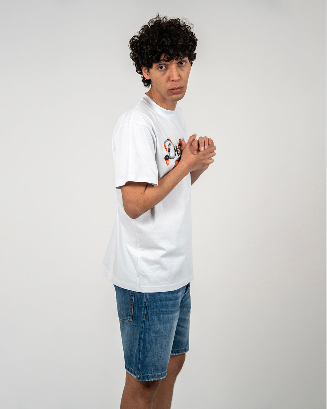 T-shirt Camo Orange