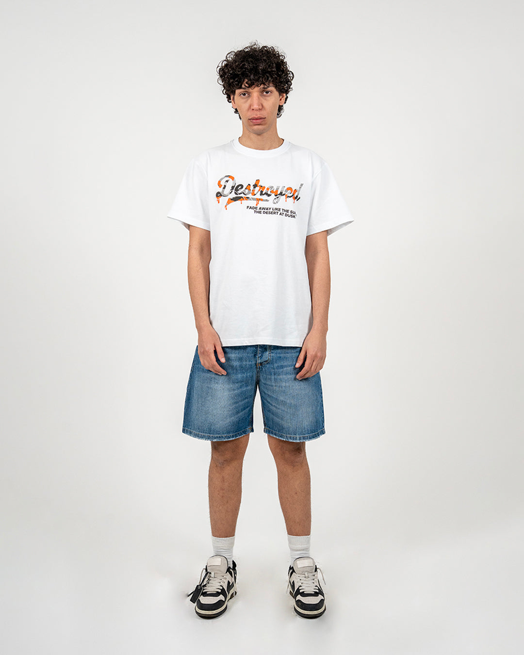 T-shirt Camo Orange